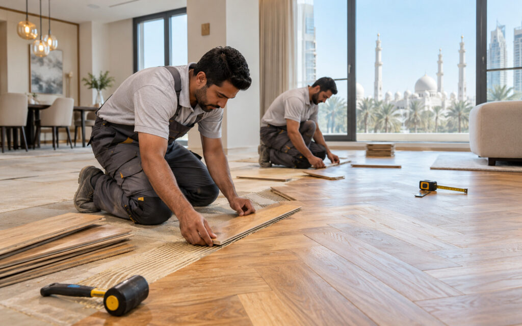 خدمات تركيب باركية بأبوظبي